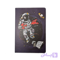 کیف کلاسوری طرح دار تبلت سامسونگ Galaxy Tab A9 Plus طرح فضانورد