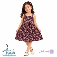 راهنمای خرید پیراهن گل گلی بنگلادشی دخترانه (سایز ۳ تا ۵ سال) | کیفیت و سایزبندی | جیناتو