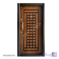 درب ضد سرقت رویه راش cnc طرح کنت