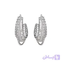 گوشواره ژوپینگ رنگ ثابت مدل LAM191