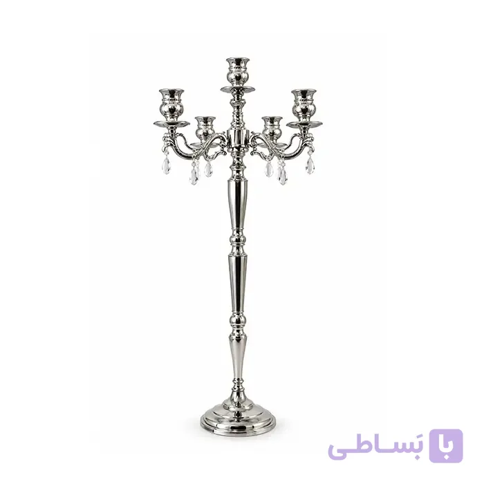 شمعدان ۵ شاخه فلزی