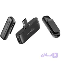میکروفون یقه ای بی سیم پرودو مدل WIRELESS MICROPHONE PBMX1CBK