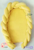 تشک لبه دار مخمل طرح گیس بافت