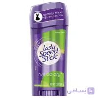 مام صابونی لیدی اسپید invisible dry رایحه پودر بچه 65گرم