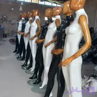 مانکن کامل زنانه براق طرح چوب