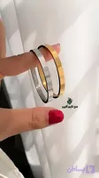 دستبند کارتیه لاو با حکاکی 750 داخل دستبند