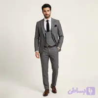 کت شلوار ژیله مردانه فاستونی ترک VKM03