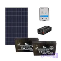 پکیج برق خورشیدی روشنایی و تلویزیون (2400 وات ساعت)