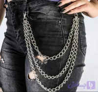 زنجیر شلوار سه لاین ضخیم