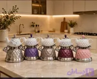 کتری قوری استیل کف چدن وارداتی miniator