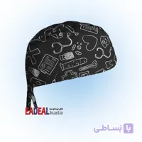 کلاه آزمایشگاهی مشکی جاما کد 3820722