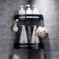 شلف حمام فلزی جای شامپو و لیف کد SH31010