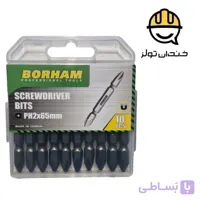 پیچ گوشتی سر دریلی دو سر چهارسو تایوانی