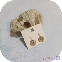 گوشواره آویز مدل طرح طلا برند اروپایی