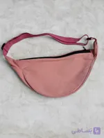 کیف کمری (کراس بادی) پارچه ای آستردار رنگبندی