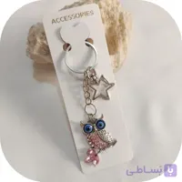 جاسوئیچی آویز دار جغد چشم نظر