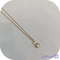 گردنبند جغد زنجیر استیل رنگ ثابت