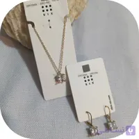 نیم ست تک نگین زیرکونیا برند six