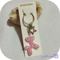 جاسوئیچی و آویز کیف سگ بادکنکی رنگبندی
