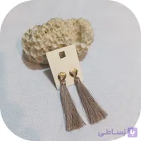 گوشواره میخی ابریشمی برند I am