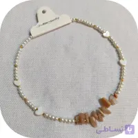 گردنبند سنگ و مروارید و صدف