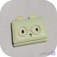 کیف پول دخترونه فانتزی طرح چرم در ۴ طرح