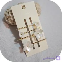 گیره مو طرح شکوفه و ساده برند I am