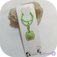 جاسوئیچی و آویز موبایل طرح خرچنگ شب تاب
