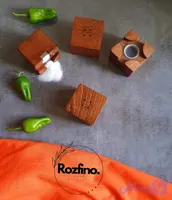 نمکدان و فلفل پاش چوبی مدرن