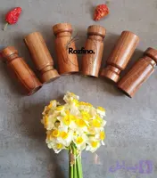 نمکدان و فلفلپاش چوبی رزفینو