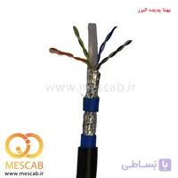 کابل شبکه Cat6 SFTP تمام مس اوت دور 2 جکت