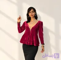 شومیز مخمل عروسکی