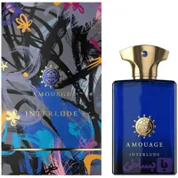 عطر ادکلن مردانه آمواج/ آمواژ اینترلود، نسخه مَسترکوالیتی سفارش اروپا هاردباکس درب مگنتی بشرط استعلام بارکد/ amouage interlude