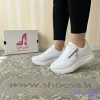 کتونی زارا زیپ‌لاین زیپی (رنگ سفید) سایز 38