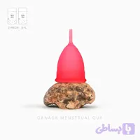 کاپ قاعدگی کاناک قرمز 2 عددی سایز L + S