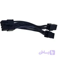 کابل تبدیل برق کارت گرافیک 8 پین به 6 پین مدل gr410 بسته 10 عددی