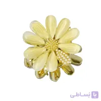 کلیپس مو زنانه مدل بابونه کد 1484