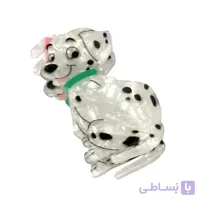 کلیپس مو زنانه مدل سگ خالدار کریستالی کد 1576