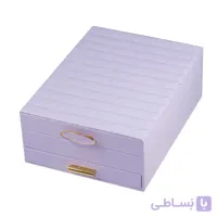 جعبه جواهرات مدل کشودار لوکس کد G_Lnd_77