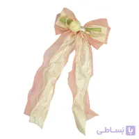 گیره مو زنانه مدل فرانسوی پاپیون ارگانزا کد 3182