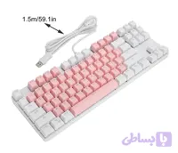 کیبورد مکانیکال Bajeal K100 سوئیچ آبی