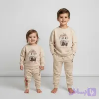 ست بلوز و شلوار بچگانه طرح لبوبو (Labubu) مناسب سن ۱ تا ۳ سال