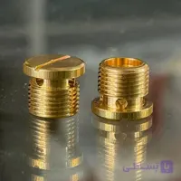 پیچ شاور اسپرسوساز برنجی رزوه ریز