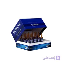 سرم تقویت‌کننده مو بیوکسین مدل Quantum حجم ۱۵×۶ میلی‌لیتر