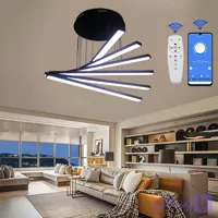 لوستر مدرن مدل سرو آویز کد SC6 سفید