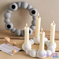 قالب سیلیکونی جاشمعی مرواریدی