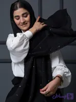 شال پلیسه پولک دوزی