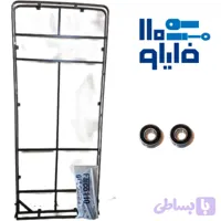 ست یراق تختخواب کمجا (تاشو دیواری بلبرینگ دار) 200*120 عمودی