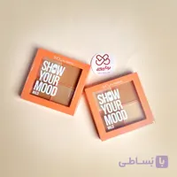 پالت رژگونه 4 رنگی پاستل مدل SHOW YOUR MOOD