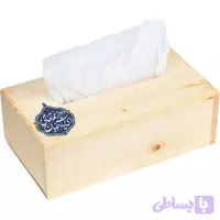 جا دستمال کاغذی چوبی